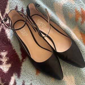 Franco Sarto Karlyn Ankle Strap Flats